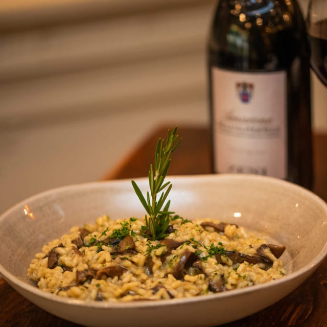 Risotto Ai Funghi Porcini.